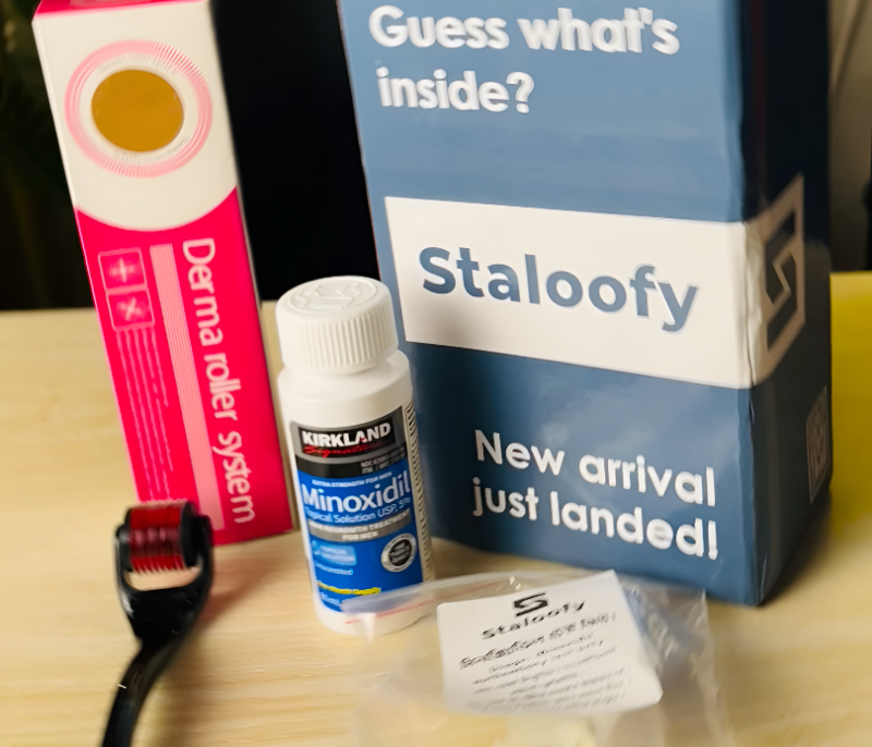 Kirkland Minoxidil 5% + DRS Derma Roller